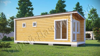 Мобильная баня Скандинавия–3